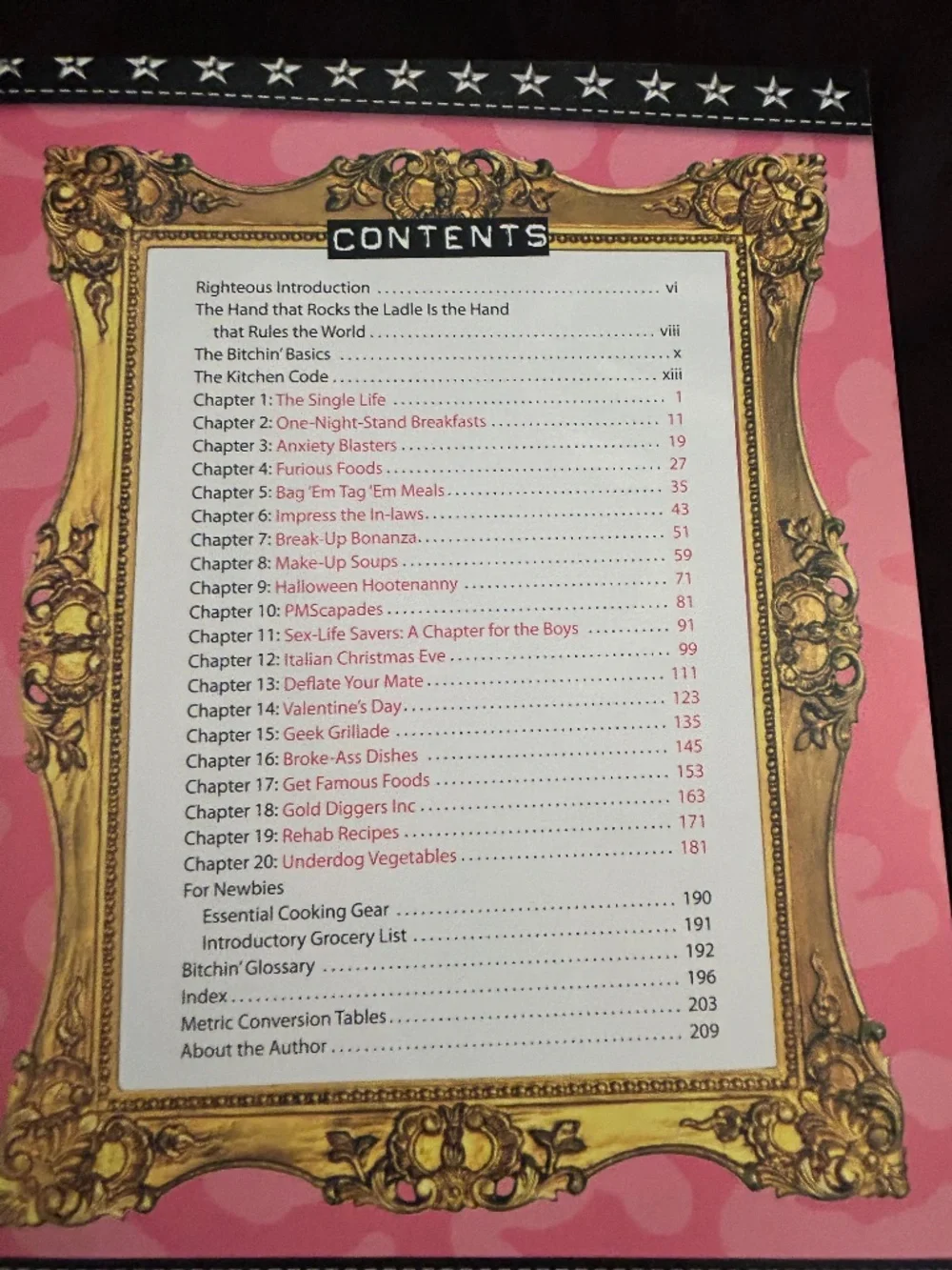 Hilarious Nadia G’s Bitchin Kitchen Cookbook 2009 Funny Gag Gift
